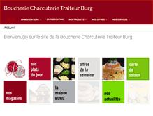 Tablet Screenshot of boucherie-charcuterie-burg.com